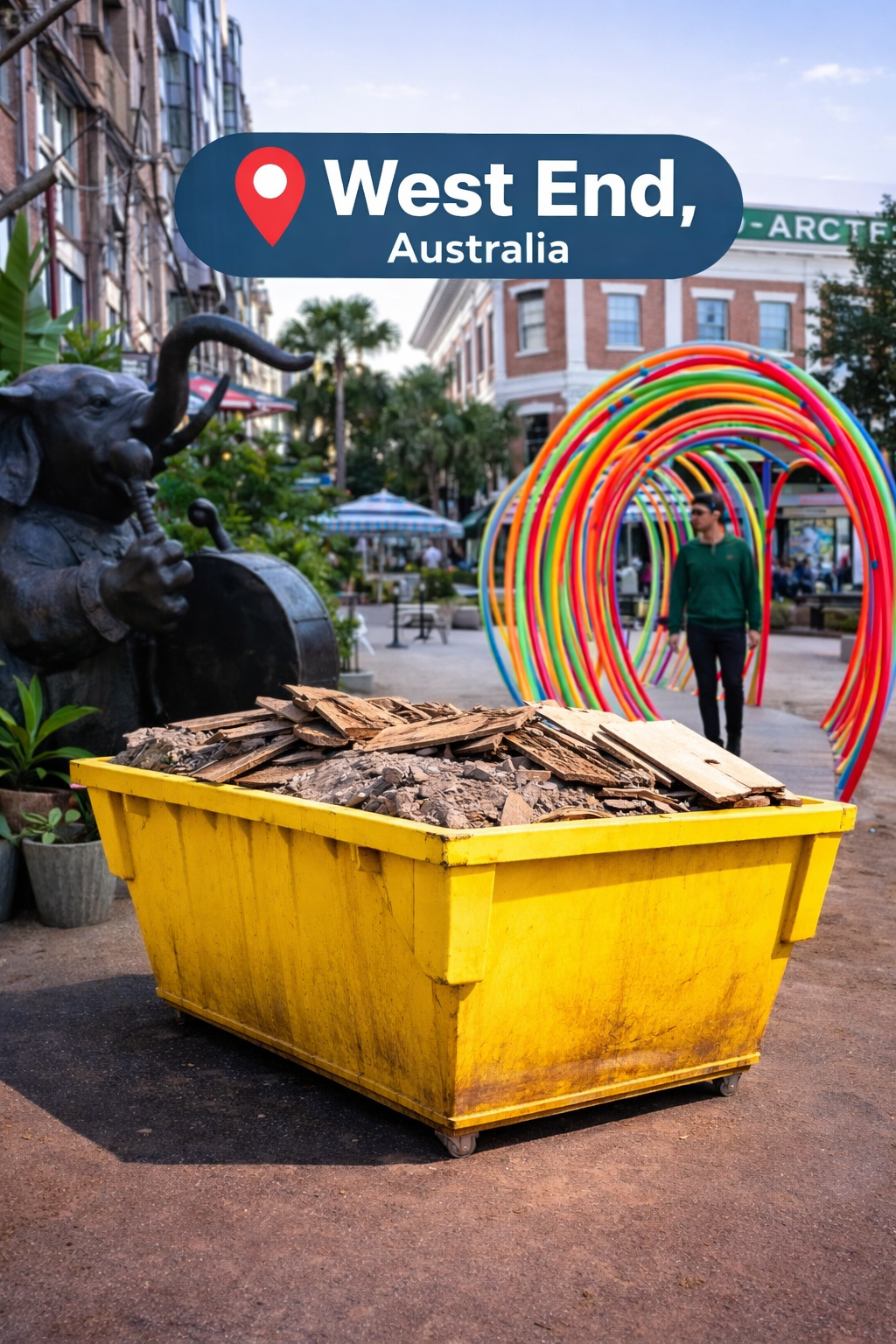 How to Book a Skip Bin in West End?